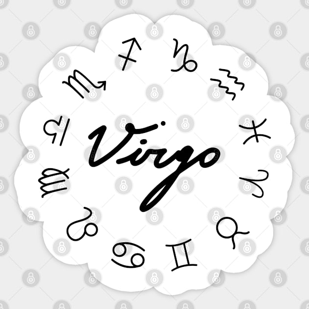 Virgo Season Sticker by Austinwilliam21
